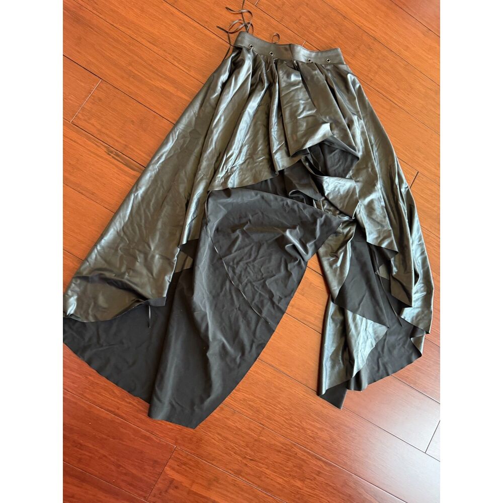 Patrice Catanzaro (France) 🖤 Grommet + tie PVC Women's Skirt